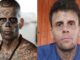 Leandro de Souza antes y después de su transformación: de rostro tatuado a una nueva apariencia.