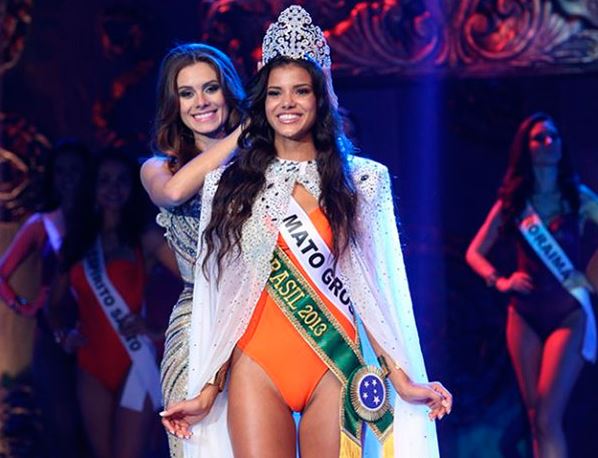 Coronación de Jakelyne Oliveira Mariano, Miss Brasil 2013.