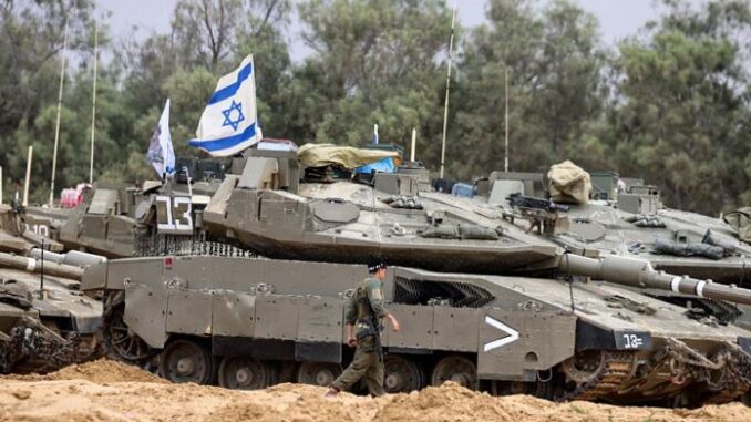 Tanques de guerra de Israel Netanyahu afirma que buscan liberar al pueblo gazatí del terror de Hamás
