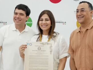 Luz Danis “Kika” Reyes Castro, rectora del Boston International School, recibe la Medalla Barrancas de San Nicolás en el Concejo de Barranquilla, reconocimiento a su liderazgo educativo y trayectoria cristocéntrica.