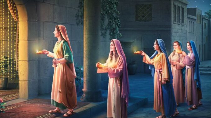 Lecturas bíblicas para los últimos tiempos, nos trae la parábola de las 10 vírgenes