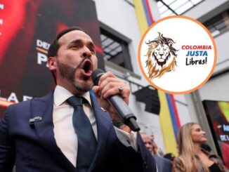 El partido cristiano Colombia Justa Libres se une a la campaña de Abelardo de la Espriella