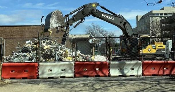 Demolición de centro de aborto en Estados Unidos