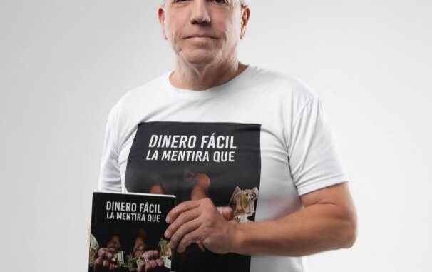 Dinero fácil es una obra testimonila de Alejandro Velásquez, donde cuenta su vida d excesos y lugo su transformación