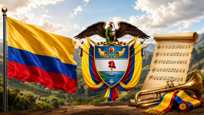 Una reflexión sobre la bandera, el escudo y el himno de Colombia a la luz de la fe cristiana y el amor por la patria.
