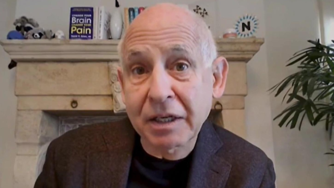 Daniel Amen psiquiatra cristiano describe cómo curar el dolor de forma natural: "La renovación de la mente"