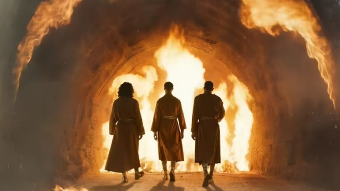 Daniel y el Horno de Fuego, la película que revive la fe de los jóvenes hebreos ante la prueba del fuego.