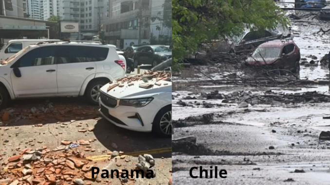 Terremoto de 7.7 en Panamá y aluvión en Santiago de Chile últimas noticias